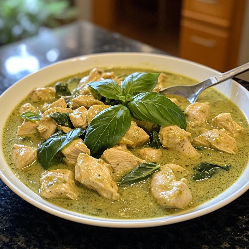 Thai Grünes Curry mit Huhn