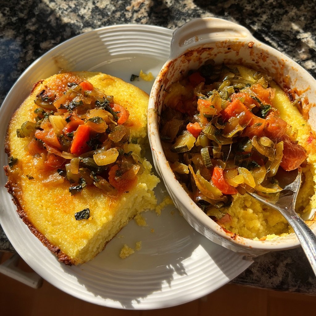 Polenta mit Ratatouille