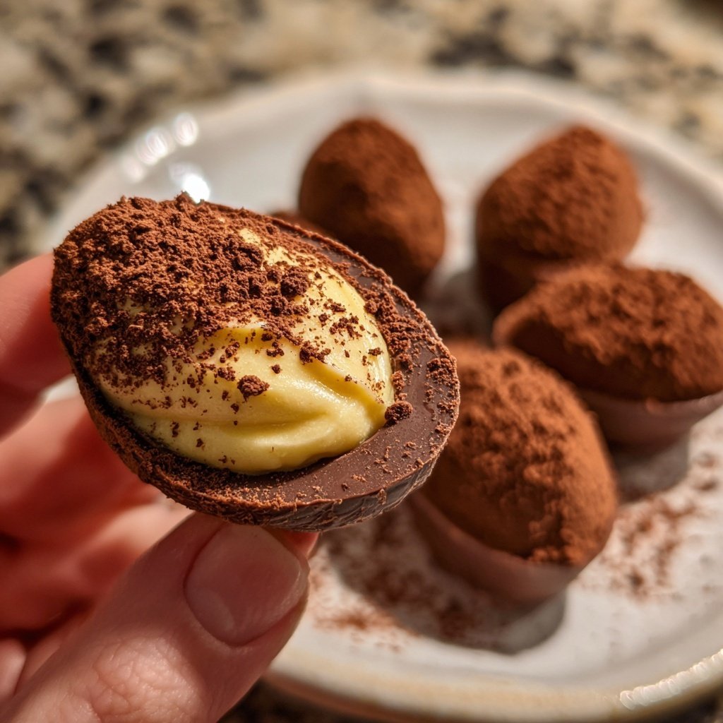 Pralinen mit Champagnercreme