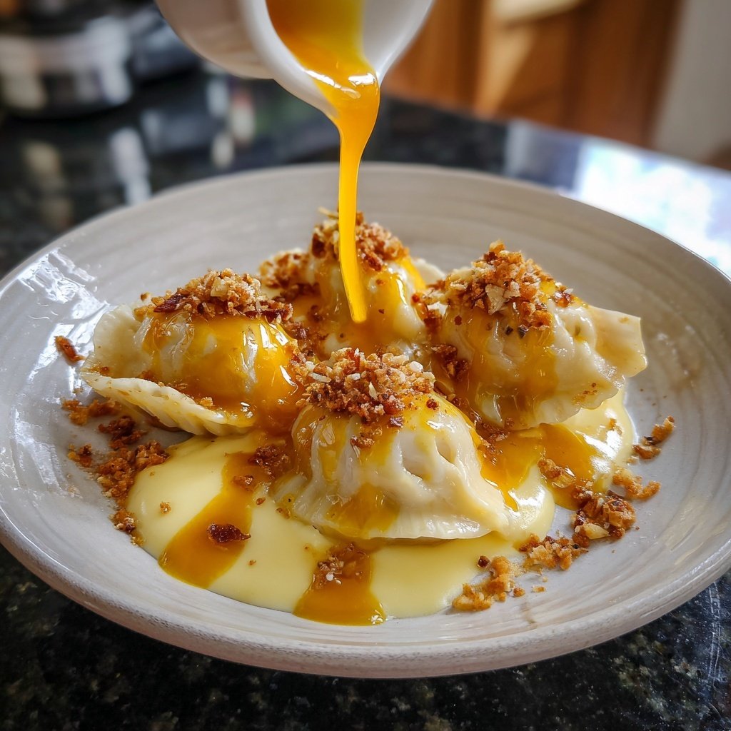 Jakobsmuscheln mit Safrancreme