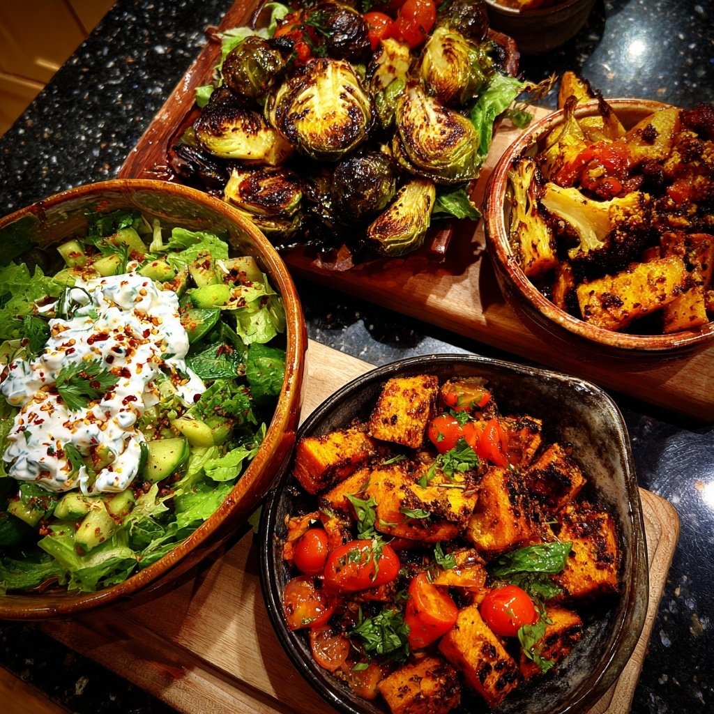 Grill Beilagen Mit Gurken Joghurt Salat