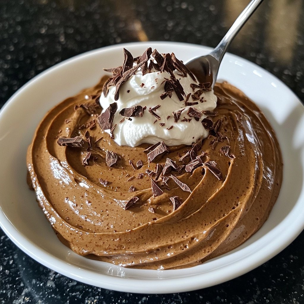 Schokoladenmousse in 10 Minuten