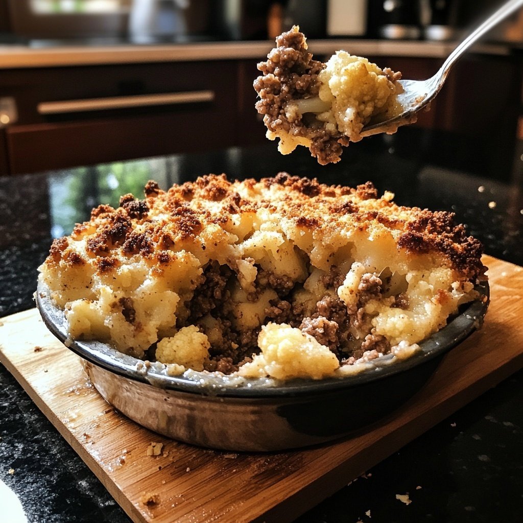 Hackfleisch Blumenkohl Pfanne