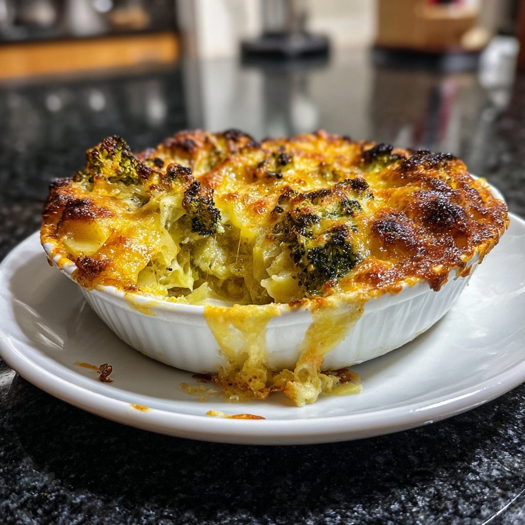 Brokkoli Kartoffel Auflauf Mit Käse