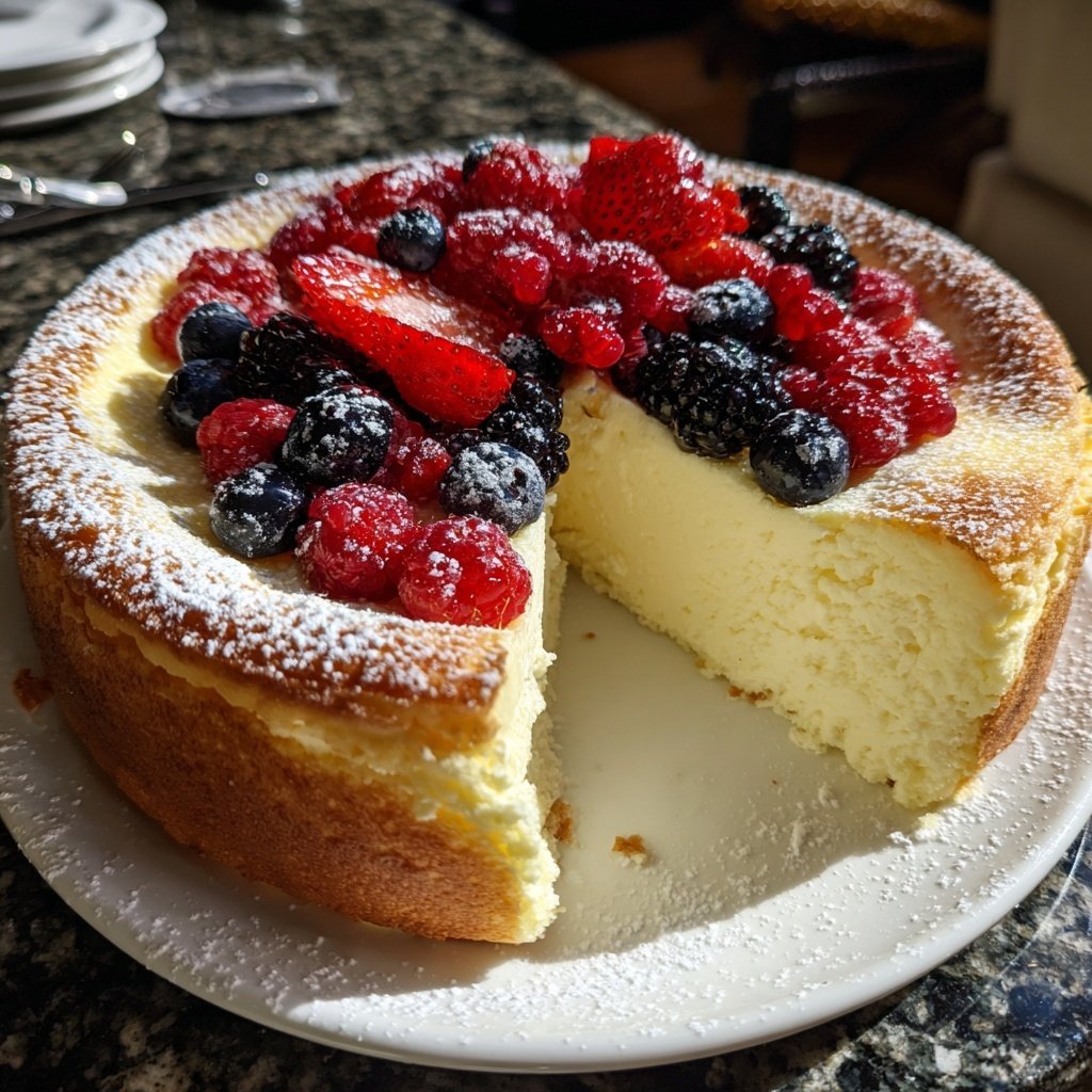 Käsekuchen mit Magerquark