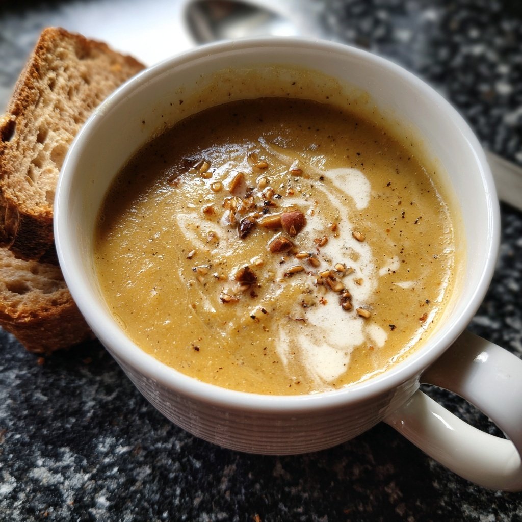 Blumenkohlsuppe mit Muskat