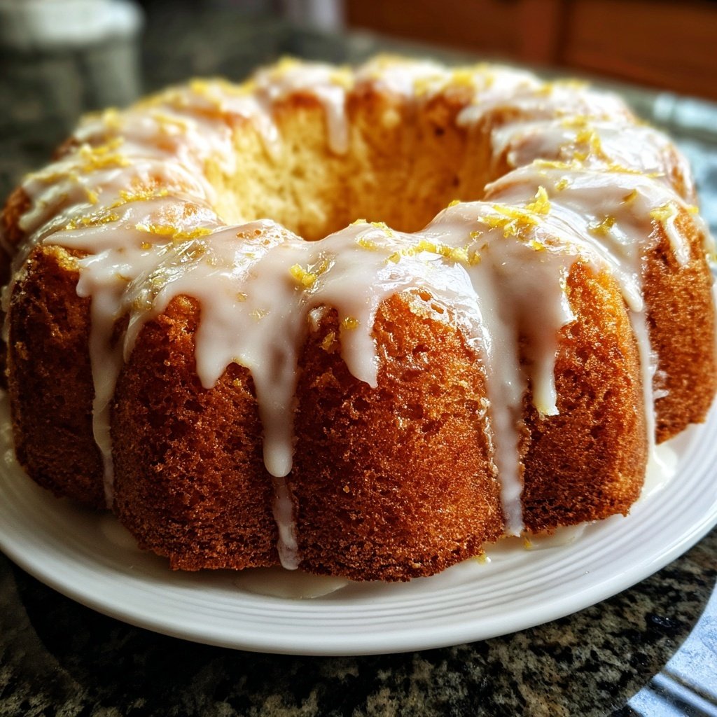 Zitronenkuchen mit Magerquark